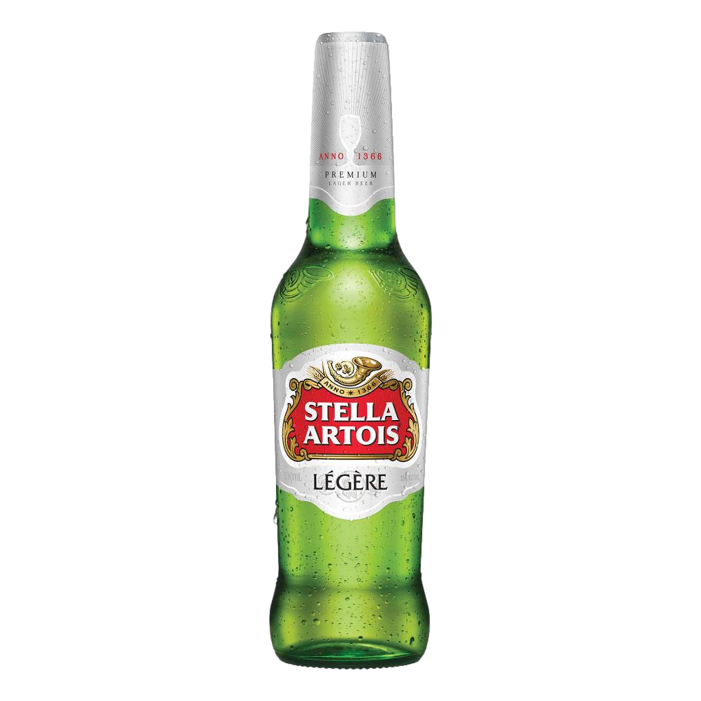 Stella Artois Pilsner Legere 3.5% 330ml Bottle Case of 24