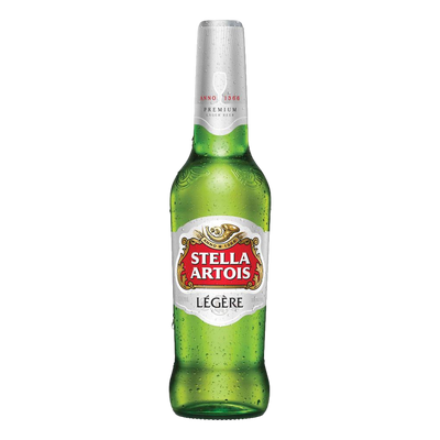 Stella Artois Pilsner Legere 3.5% 330ml Bottle Case of 24