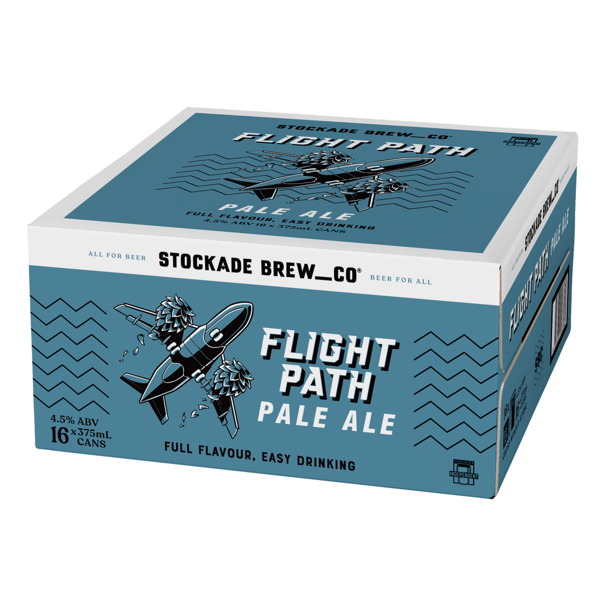 Stockade Flight Path Pale Ale 375ml Can Case of 16