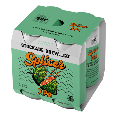 Stockade Splicer XPA 375ml Can 4 Pack