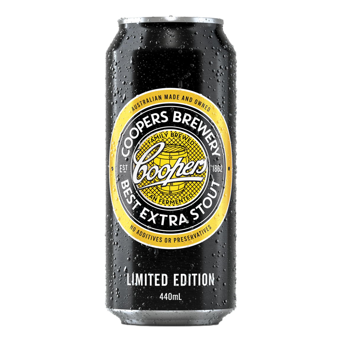 Coopers Best Extra Stout 6.3% 440ml Can Single - LIMITED EDITION