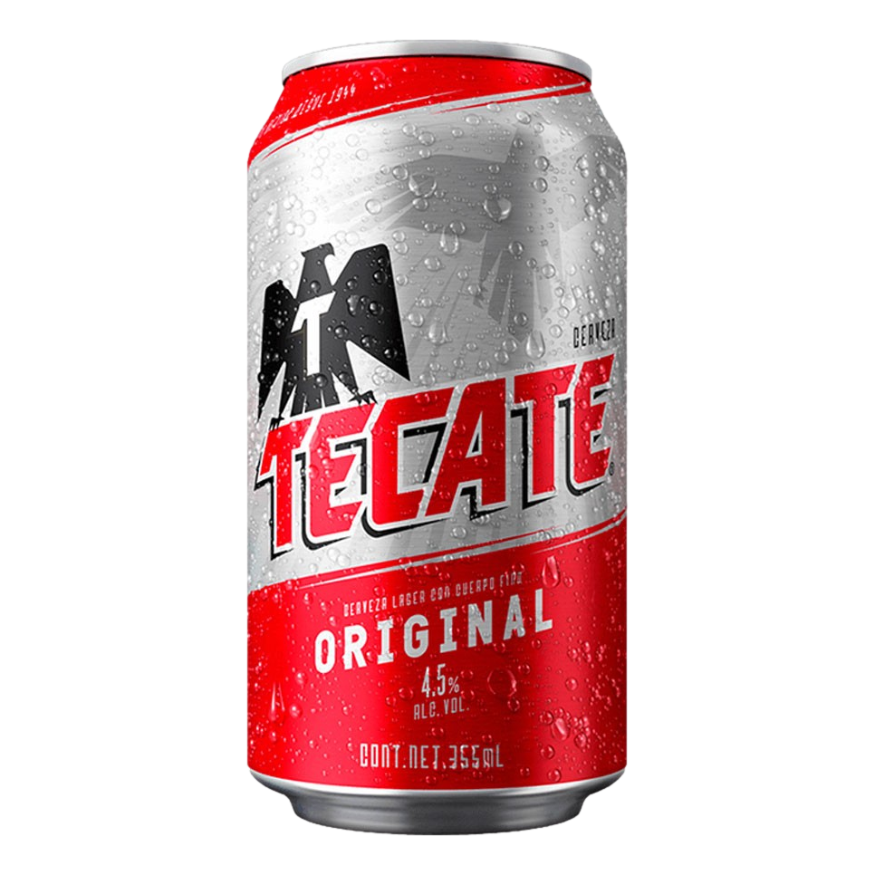 Tecate Original Mexican Lager 355ml Can Single