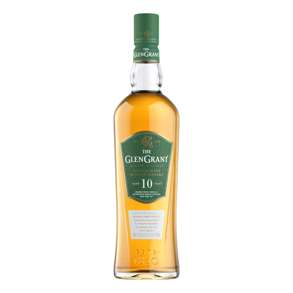 The Glen Grant Single Malt Scotch Whisky 10YO 700ml