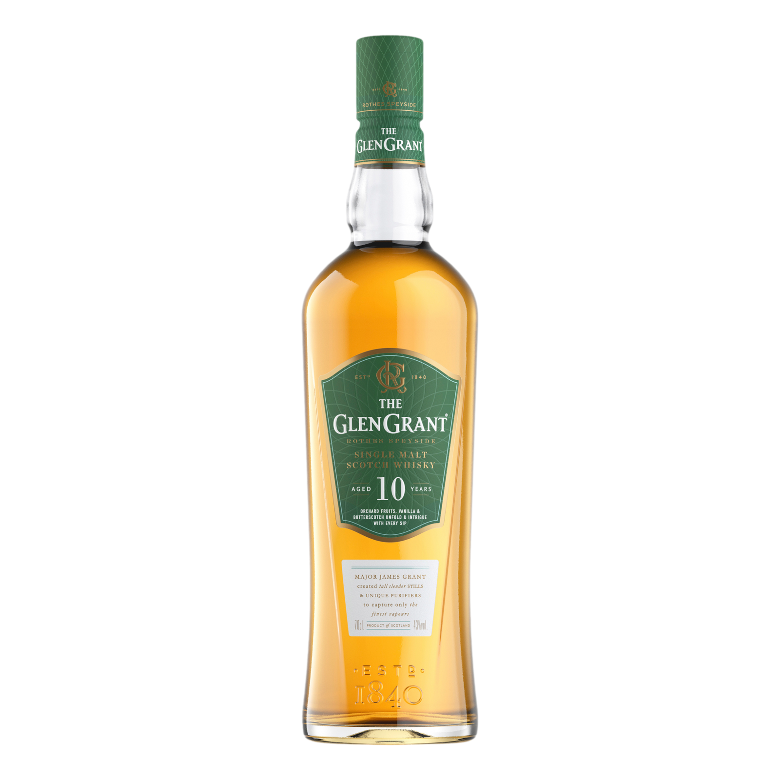 The Glen Grant Single Malt Scotch Whisky 10YO 700ml