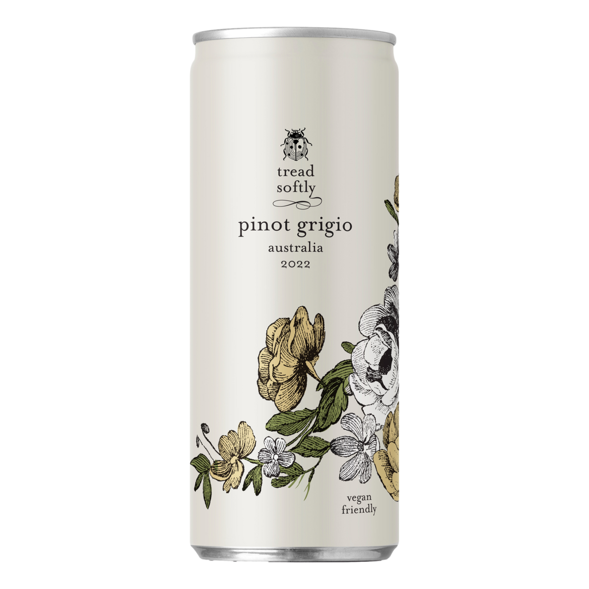 Tread Softly Pinot Grigio 250ml Can 4 Pack