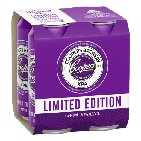 Coopers XPA 440ml Can 4 Pack