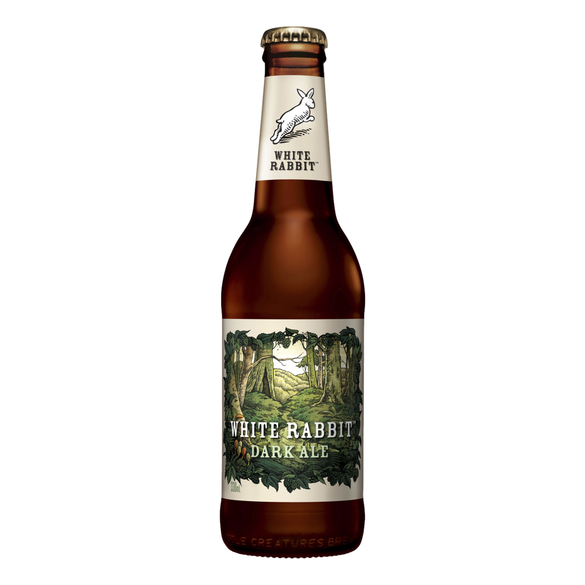 White Rabbit Dark Ale 330ml Bottle Case of 24