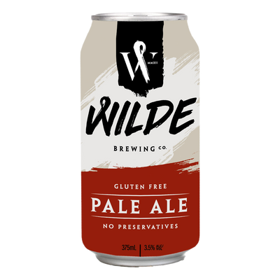 Wilde Gluten Free Pale Ale 375ml Can 4 Pack