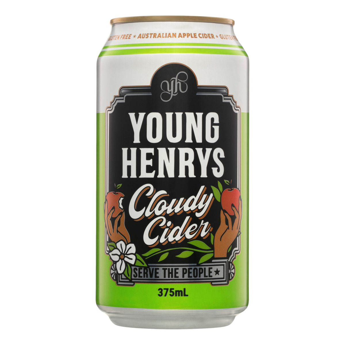 Young Henrys Cloudy Cider 375ml Can Single