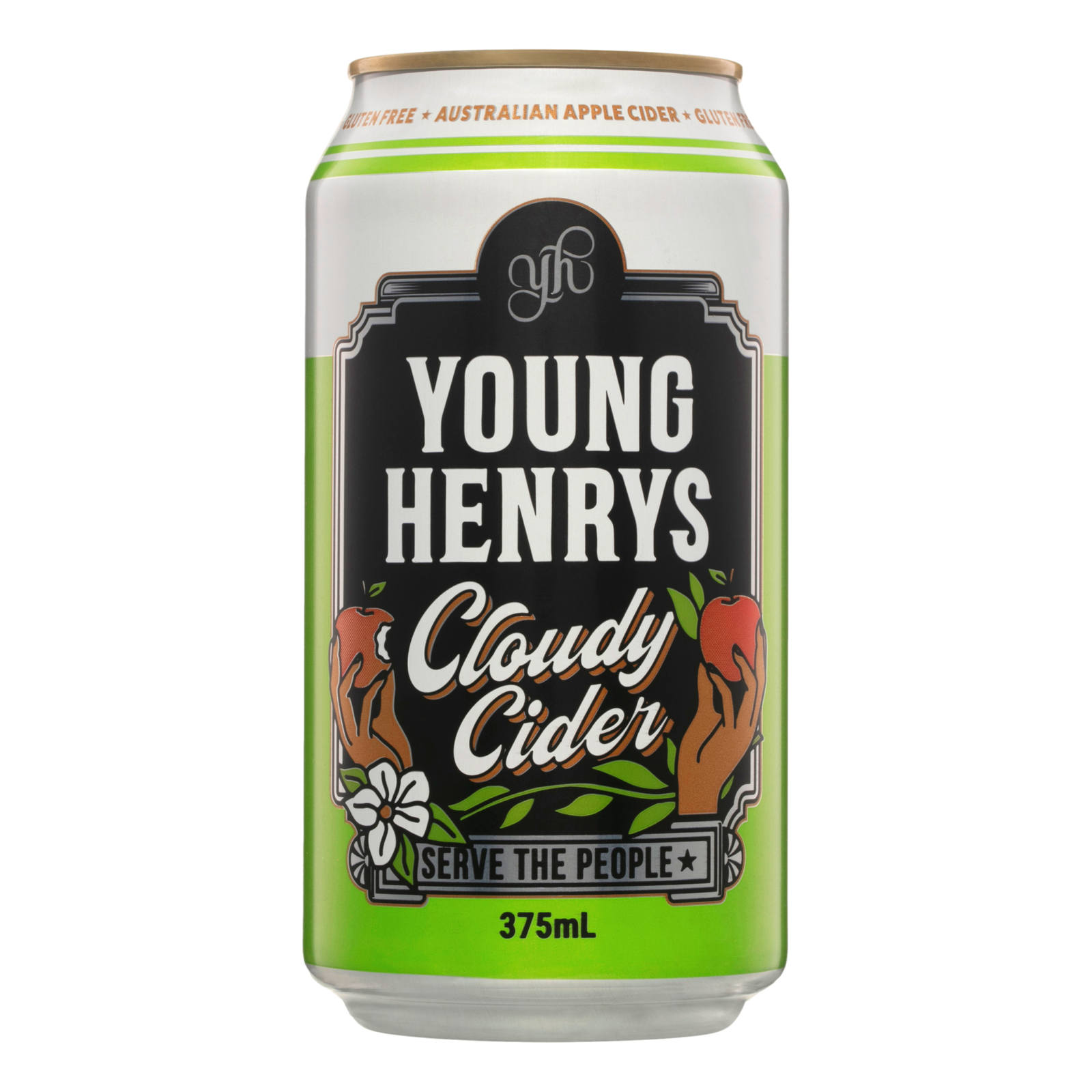 Young Henrys Cloudy Cider 375ml Can Single