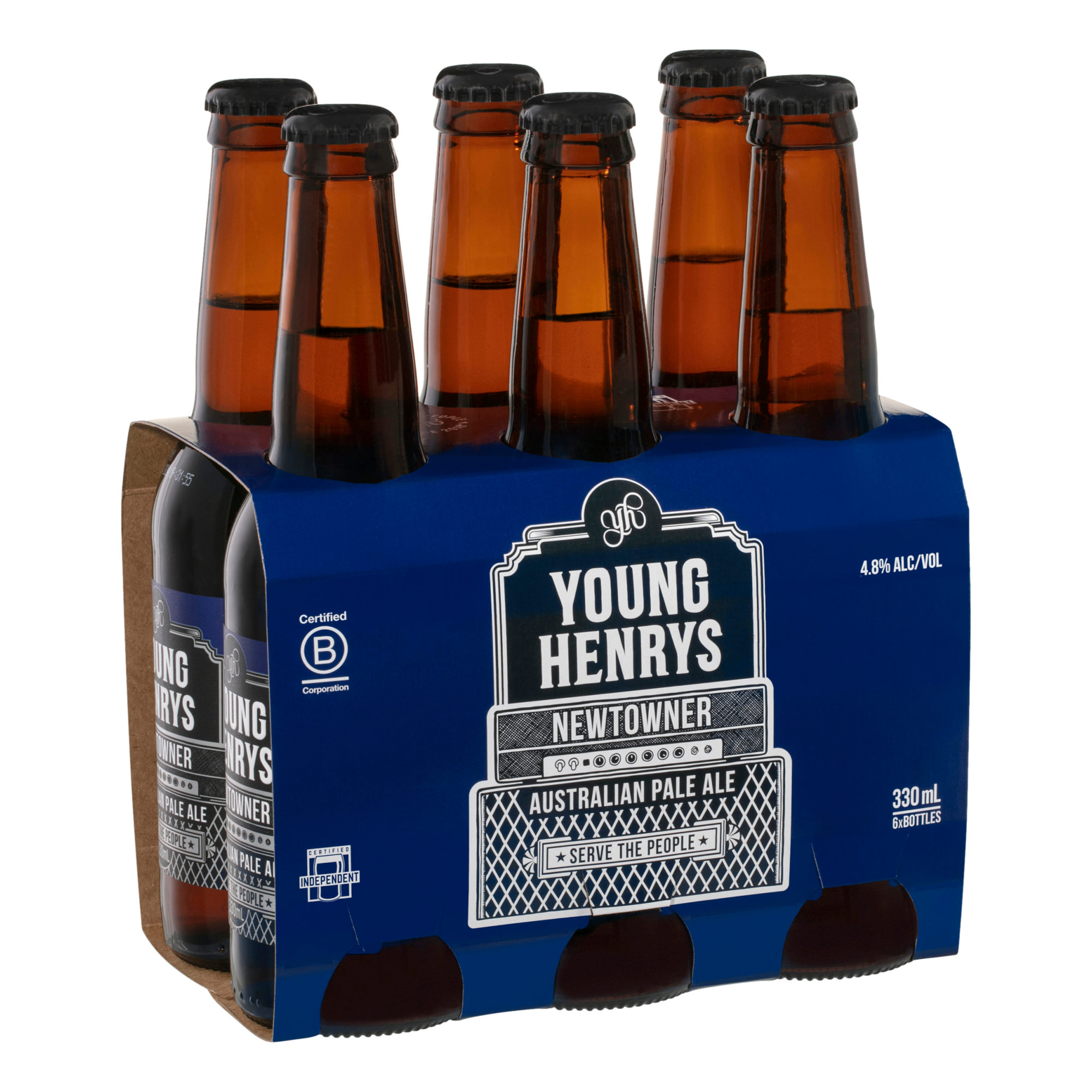 Young Henrys Newtowner Pale Ale 330ml Bottle 6 Pack