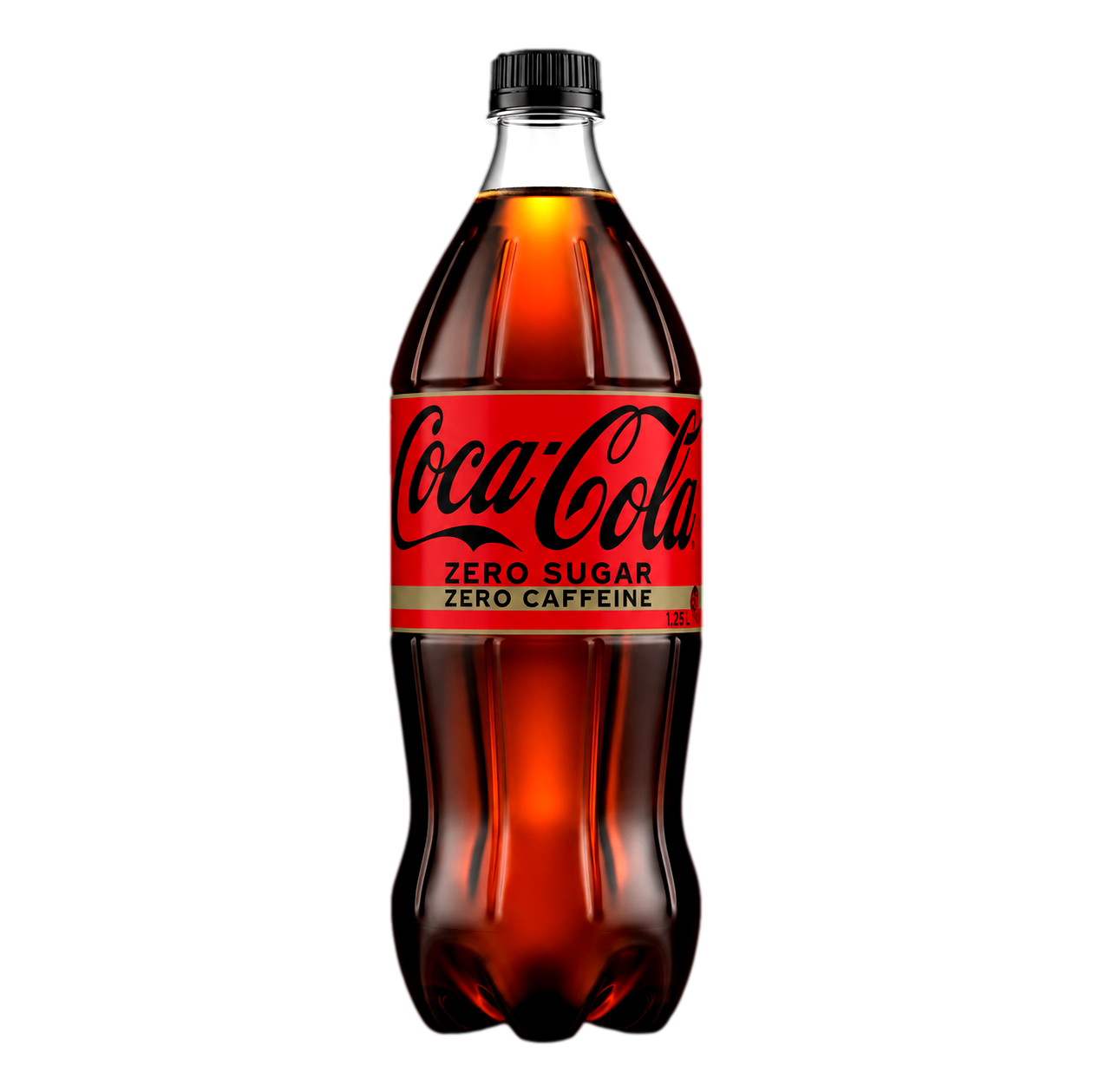 Coca-Cola ZERO SUGAR ZERO CAFFEINE 1.25L Bottle Single