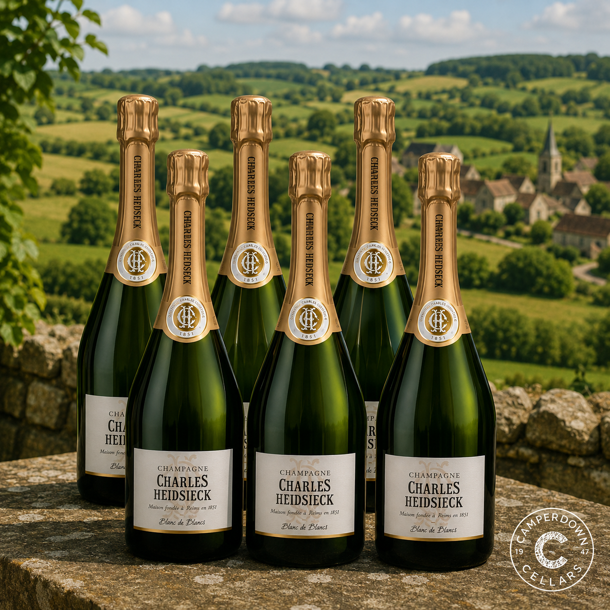 Charles Heidsieck Blanc de Blancs Non Vintage - 6 Pack