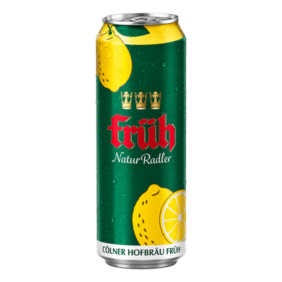 Fruh NaturRadler Lemonade Kolsch Lager 2.2% 500ml Can Case of 24