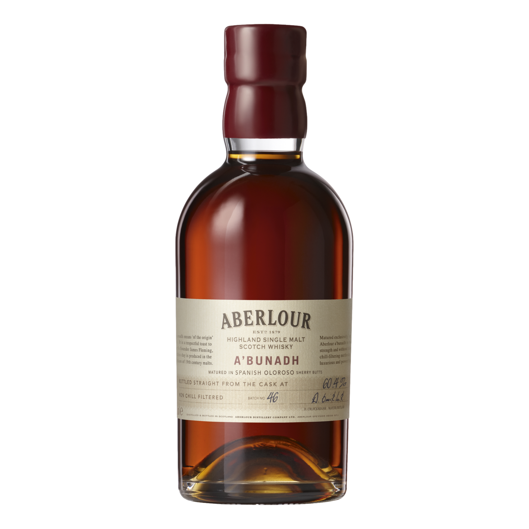 Aberlour A'bunadh Single Malt Scotch Whisky 700ml