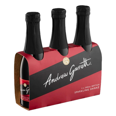 Andrew Garrett Sparkling Shiraz Non Vintage 200ml 3 Pack