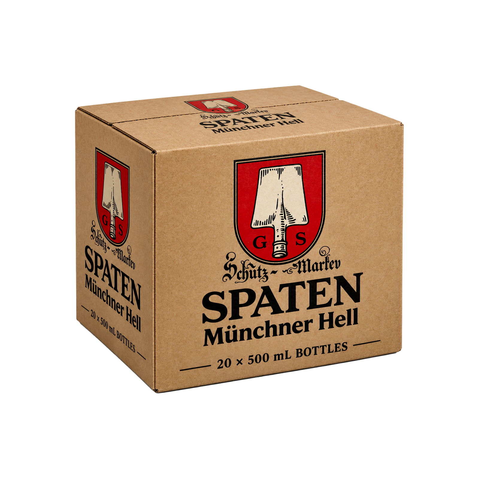 Spaten Munchner Helles Golden Lager 500ml Case of 20