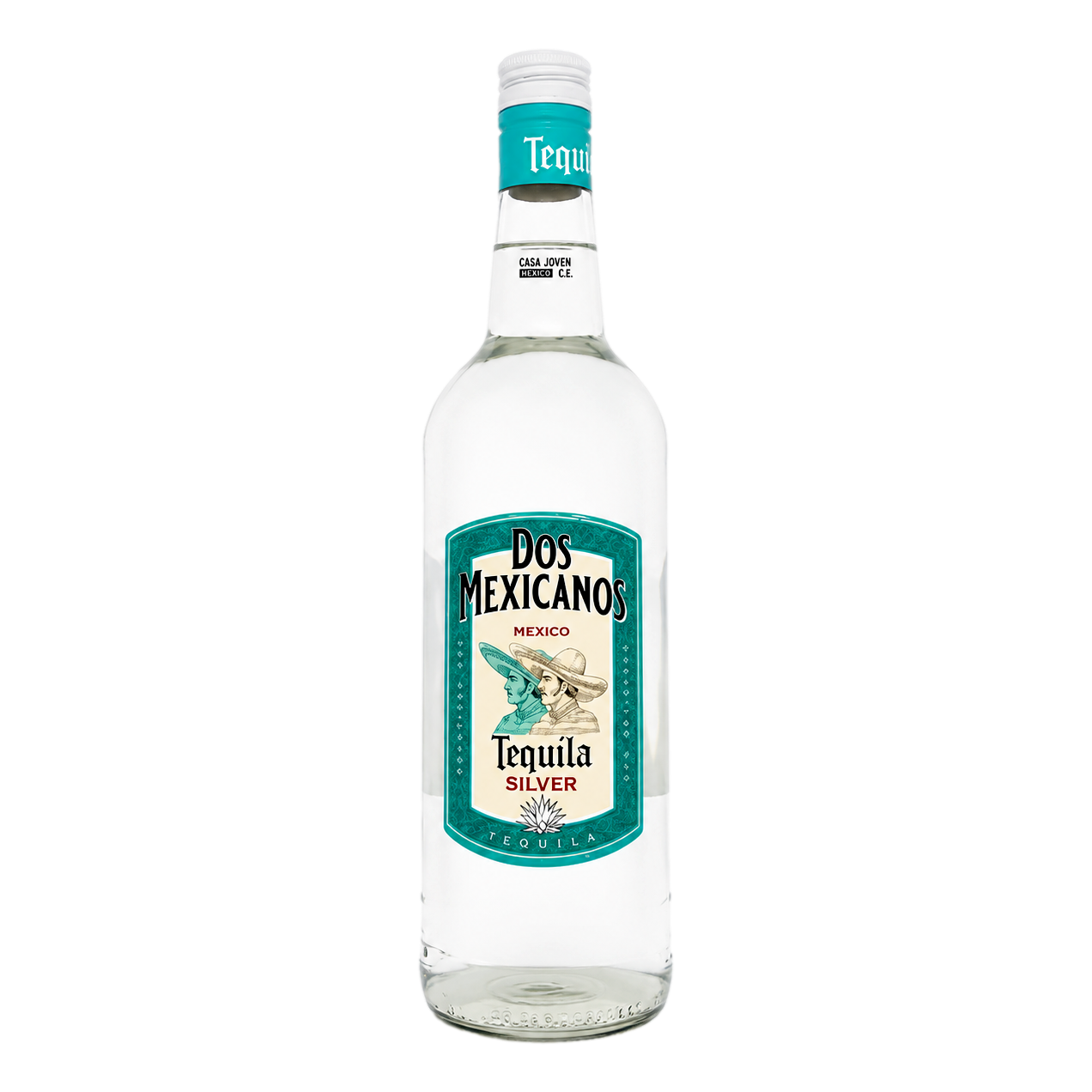 Dos Mexicanos Silver Tequila 1L