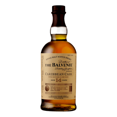 The Balvenie Caribbean Cask Single Malt Scotch Whisky 14YO 700ml