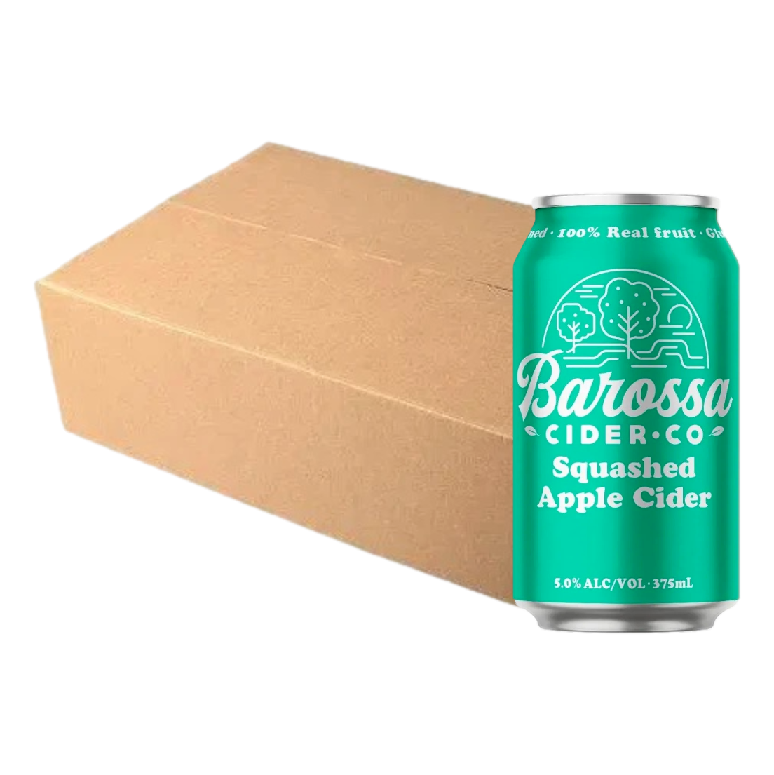 Barossa Cider Co. Squashed Apple Cider 375ml Can Case of 24