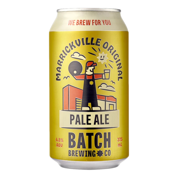 Batch Brewing Marrickville Original Pale Ale 375ml Can Single ...