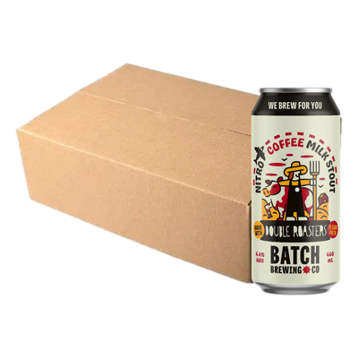 Batch Brewing Double Roasters Coffee Milk Stout 440ml Can Case of 16