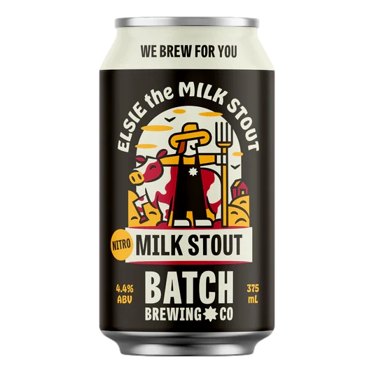 Batch Brewing Elsie Stout 375ml Can 4 Pack