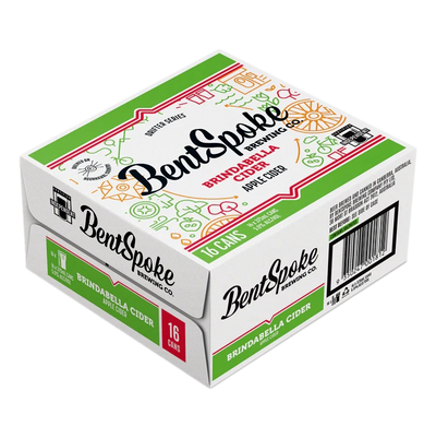 BentSpoke Brindabella Apple Cider 375ml Can Case of 16 - Camperdown Cellars