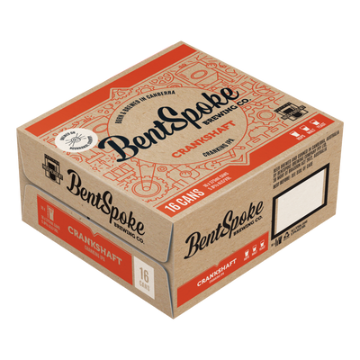 BentSpoke Crankshaft IPA 375ml Can Case of 16 - Camperdown Cellars