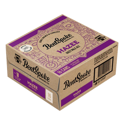 BentSpoke Hazee Hazy Pale Ale 375ml Can Case of 16 - Camperdown Cellars