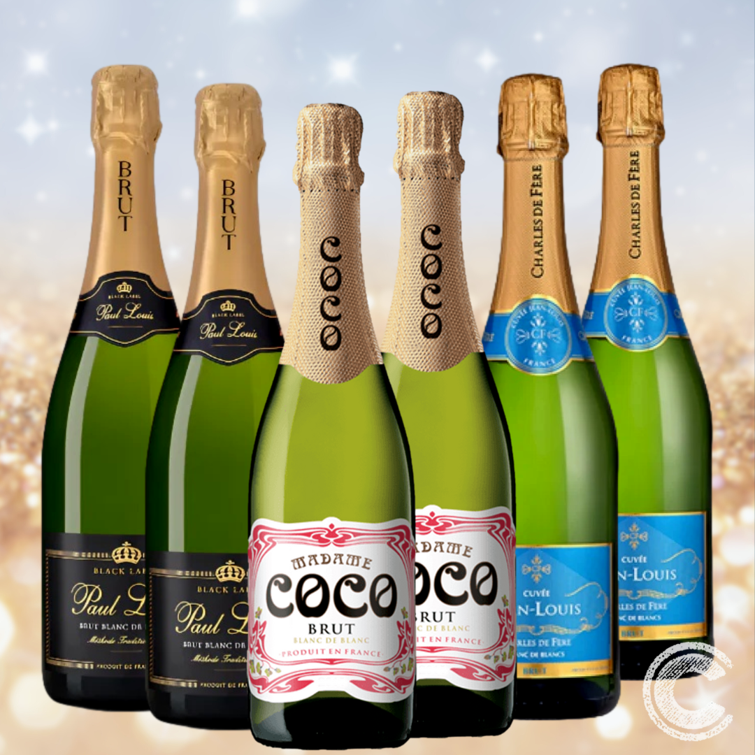 Mixed Sparkling Wine 6 Pack - Brilliant Blanc