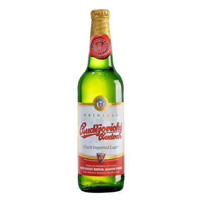 Budvar Budejovicky Czech Lager 330ml Bottle Case of 24