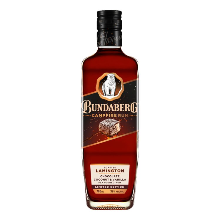 Bundaberg Campfire Toasted Lamington Dark Rum 700ml - Limited Edition