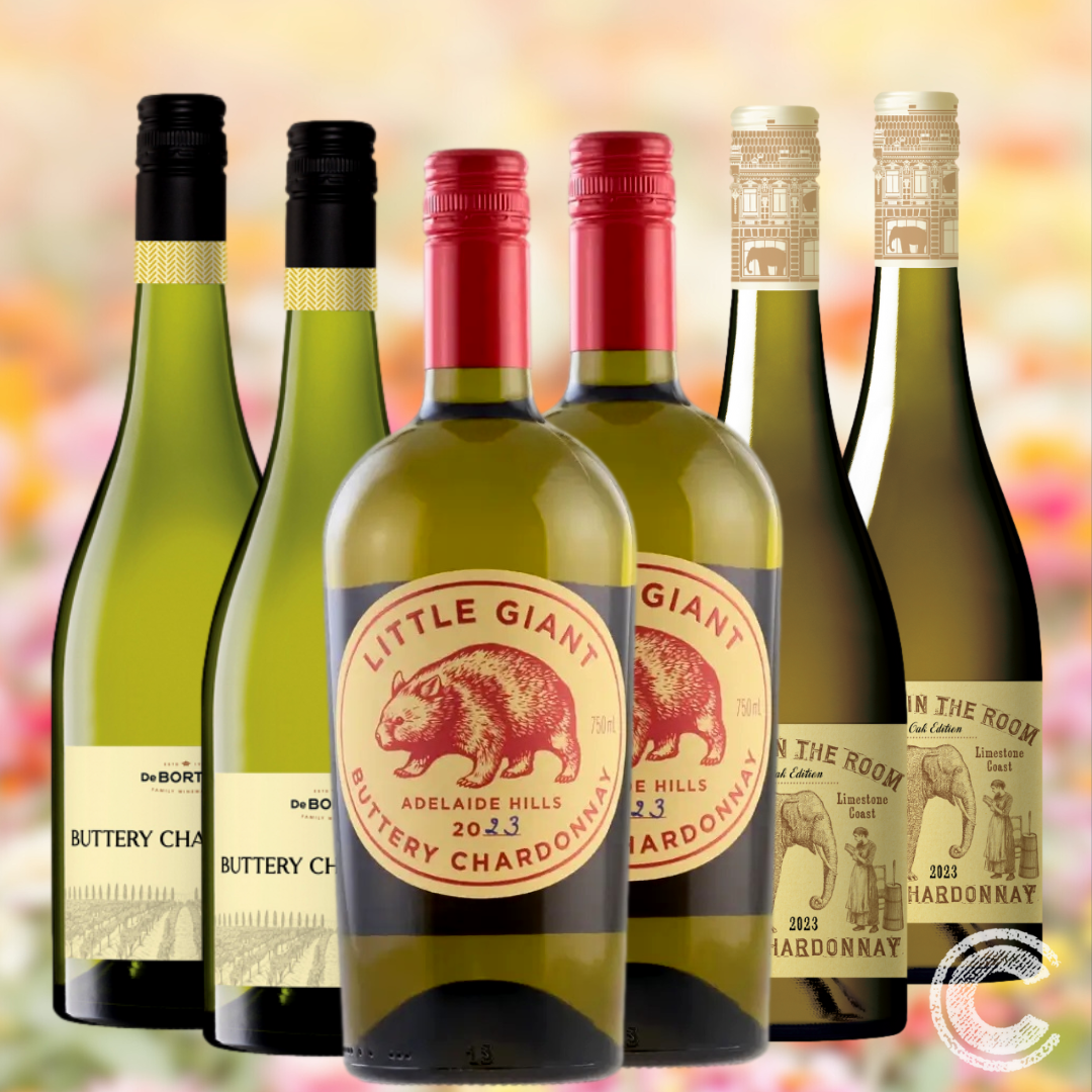 Mixed White Wine 6 Pack - Buttery Bliss
