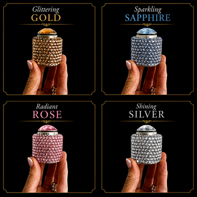 Champagne Stopper Jewelled - Various Colours