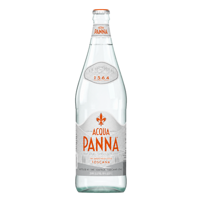 Acqua Panna STILL Natural Mineral Water 1L Glass Bottle Case of 12