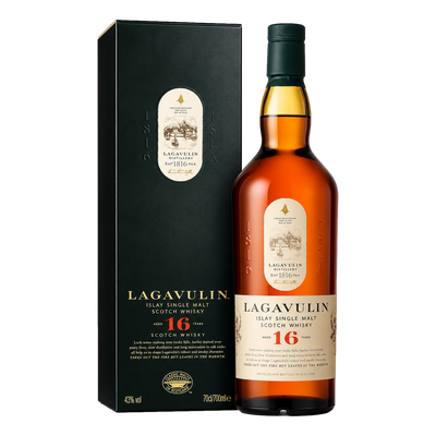 Lagavulin Islay Single Malt Scotch Whisky 16YO 700ml - Camperdown Cellars
