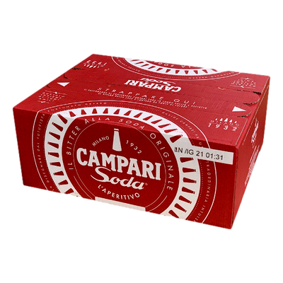 Campari Soda 10% 98ml Bottle Case of 24