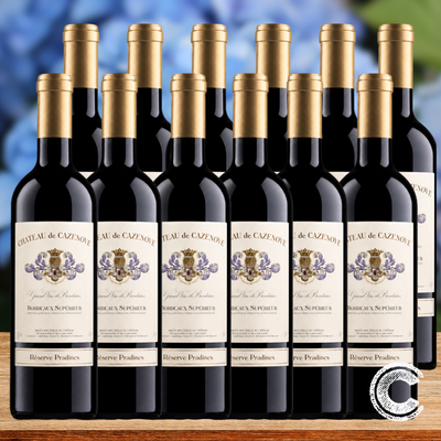 Château de Cazenove Bordeaux Superieur AOC 2016 - 12 Pack