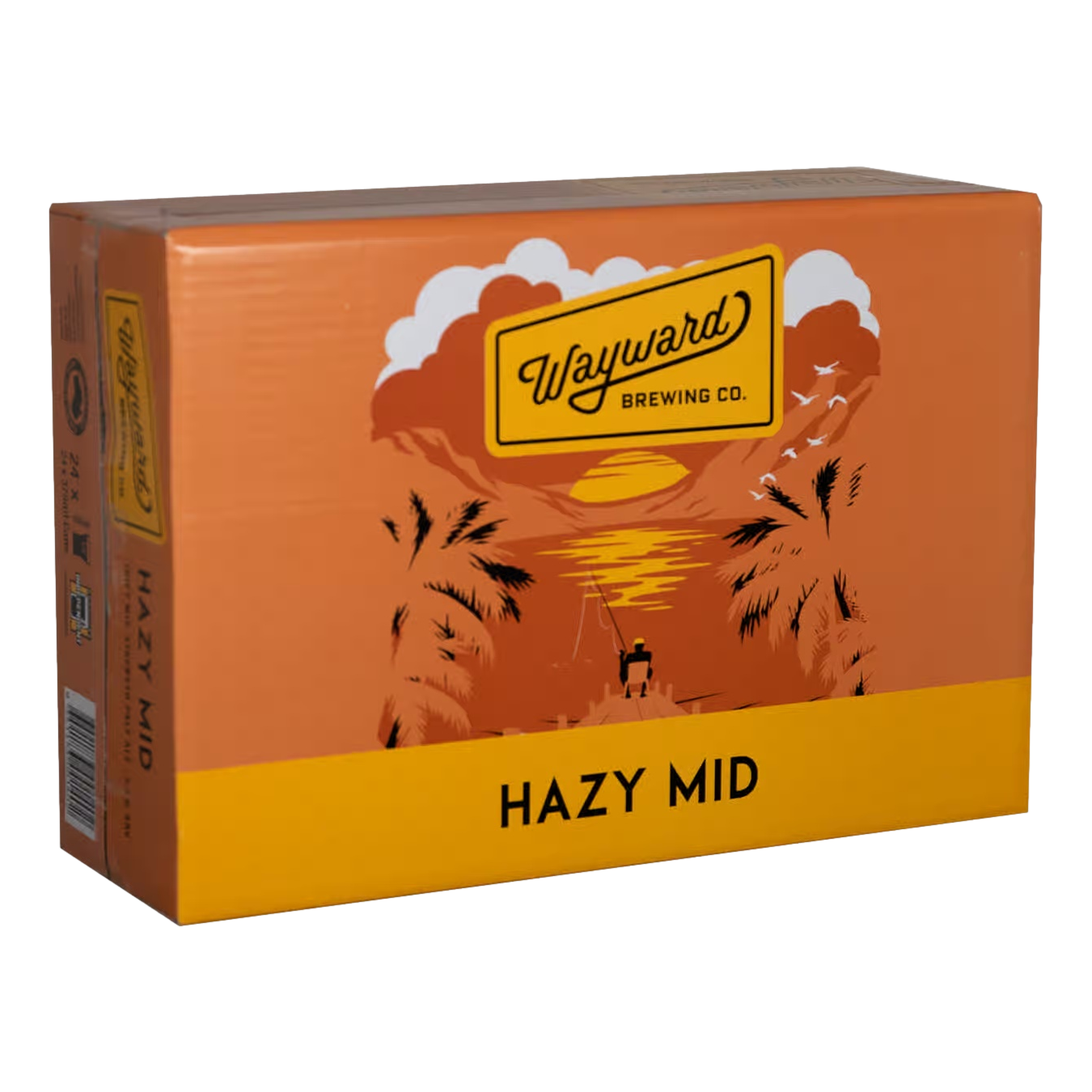Wayward Hazy Mid-Strength Pale Ale 3.5% 375ml Can Case of 24