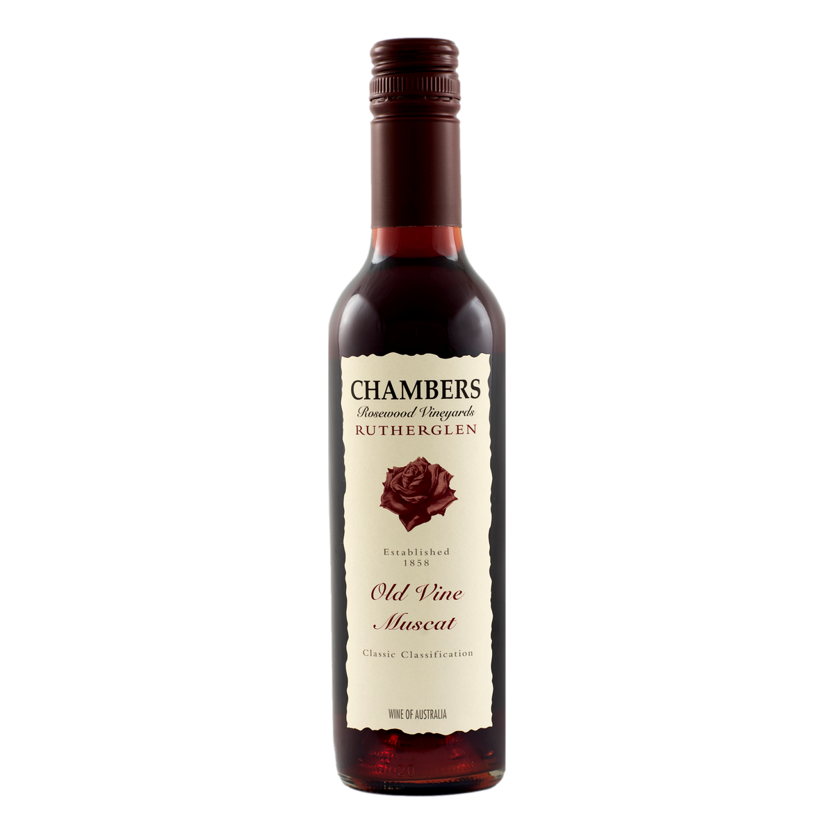 Chambers Rosewood Rutherglen Old Vine Muscat 375ml