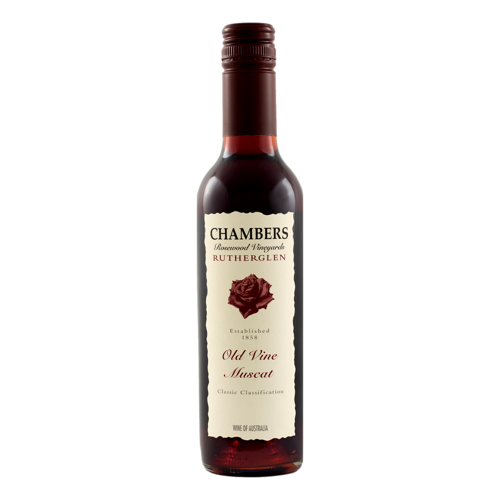 Chambers Rosewood Rutherglen Old Vine Muscat 375ml
