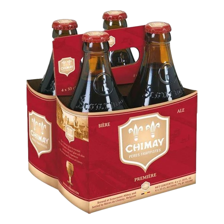 Chimay Red Trappist Ale 330ml Bottle 4 Pack