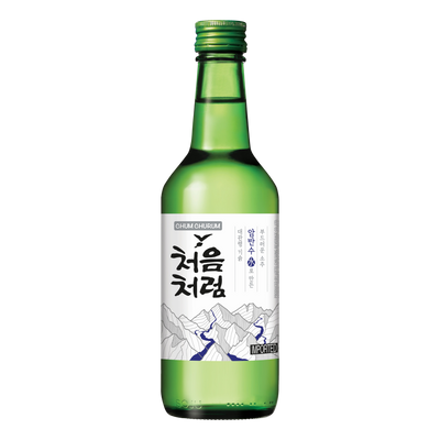 Lotte Chum Churum Original Soju 360ml Bottle 4 Pack