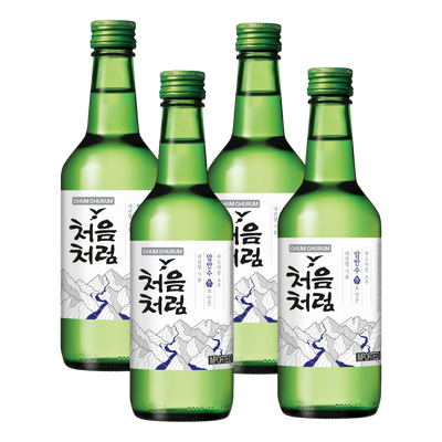 Lotte Chum Churum Original Soju 360ml Bottle 4 Pack