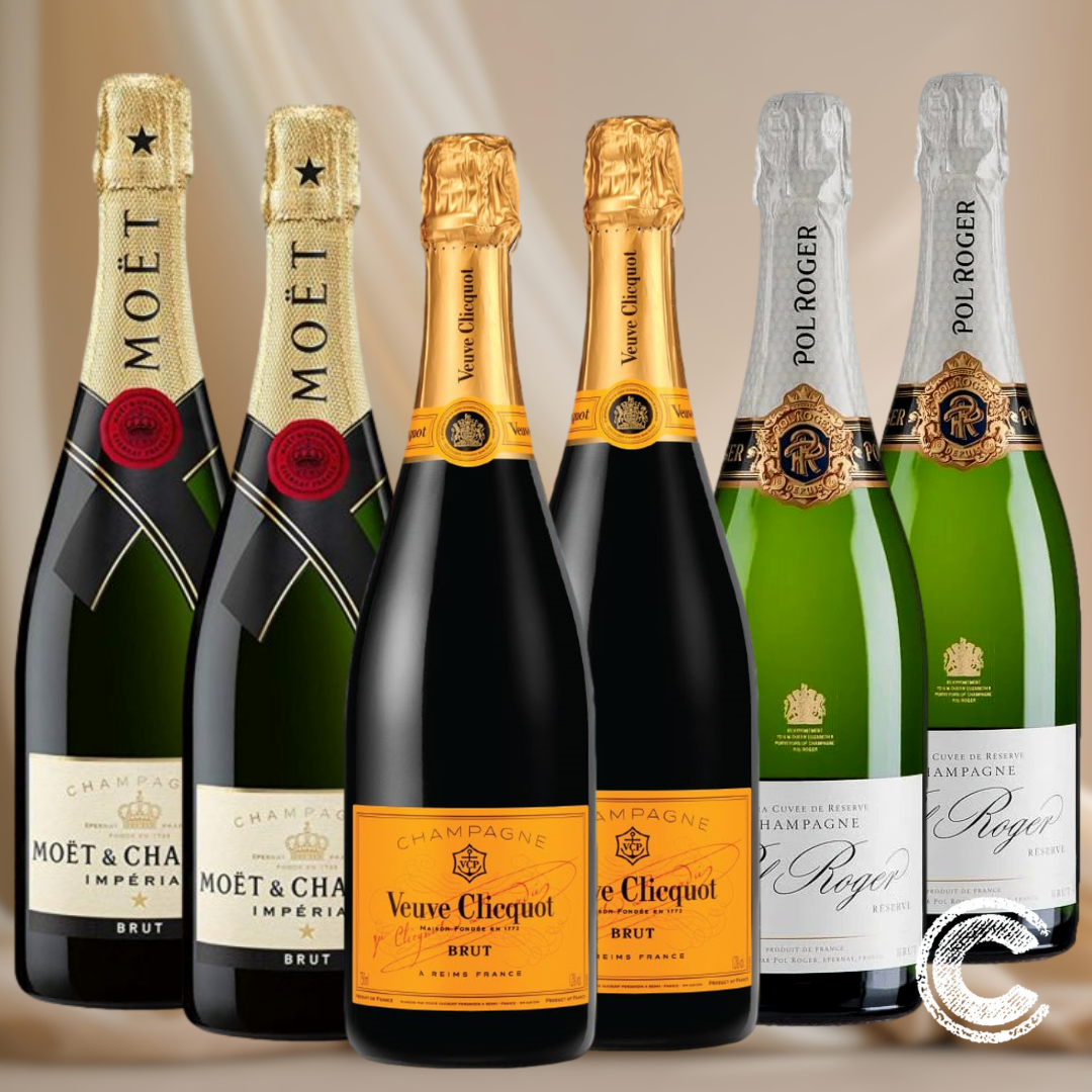 Mixed Champagne 6 Pack - Classic Gift Collection