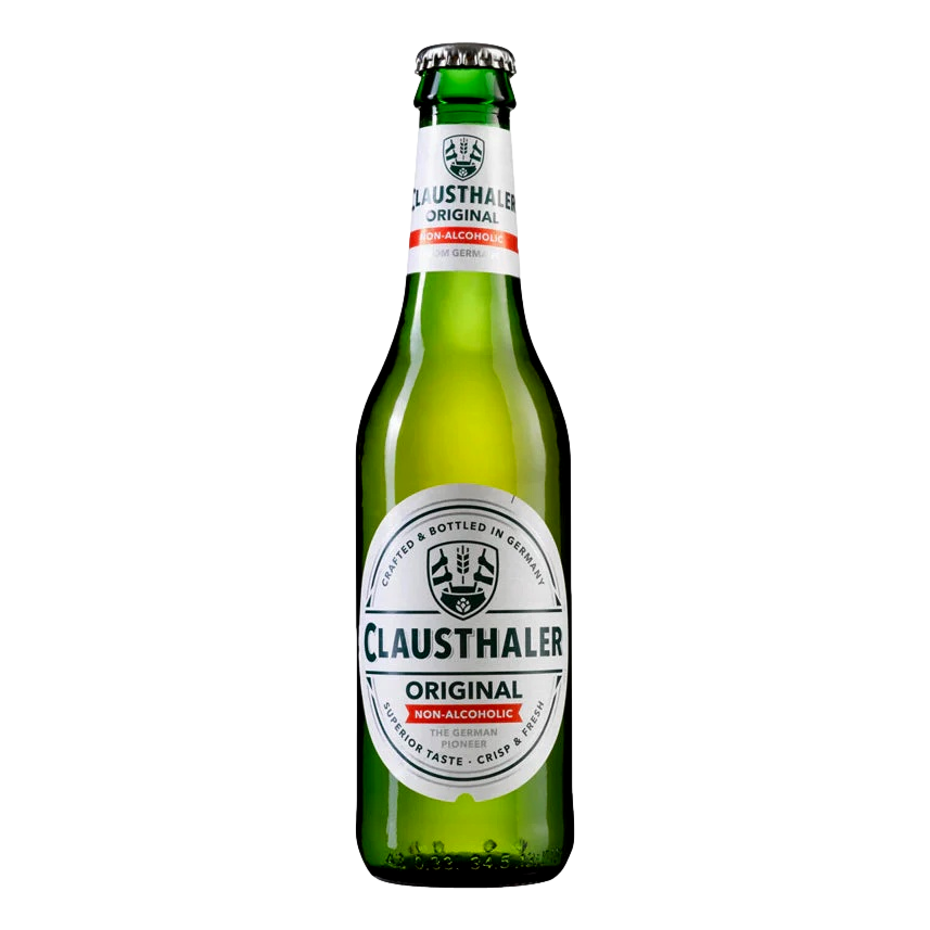 Clausthaler Original Non Alcoholic Pilsner 330ml Bottle Single