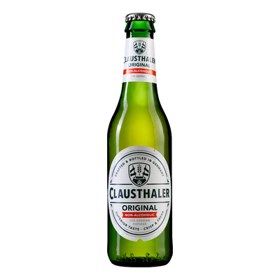 Clausthaler Original Non Alcoholic Pilsner 330ml Bottle Case of 24