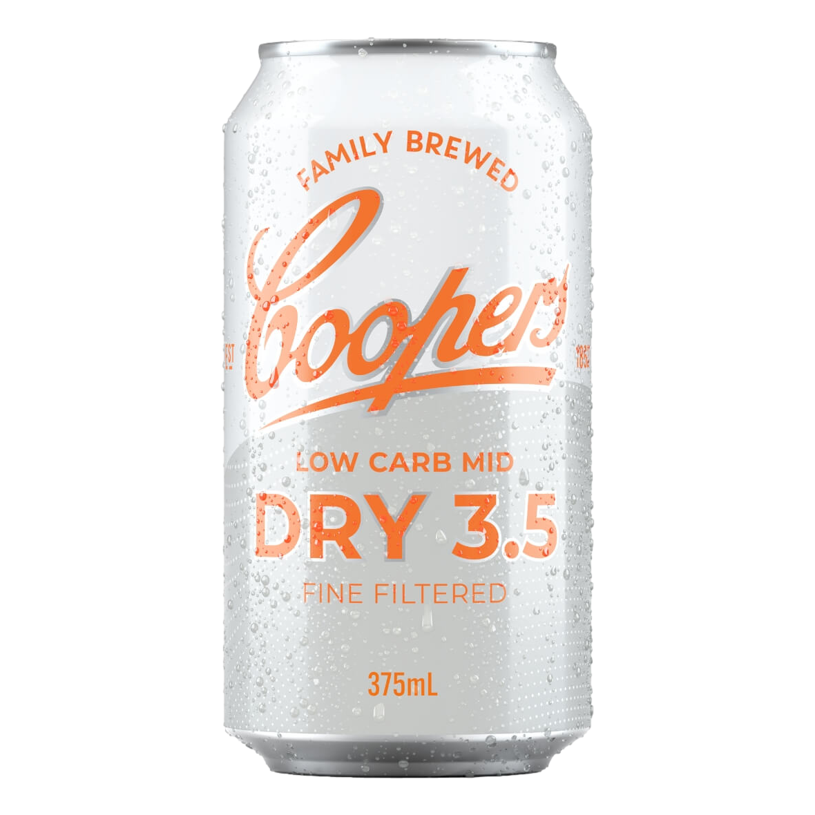 Coopers Dry Low Carb Mid-Strength Lager 3.5% 375ml Can Single