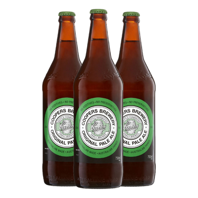 Coopers Pale Ale 750ml Bottle 3 Pack